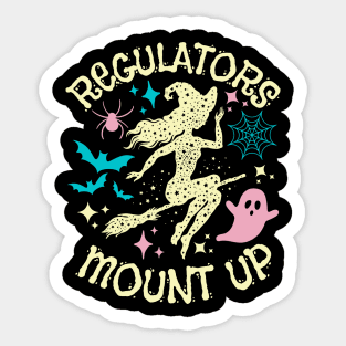 REGULATORS MOUNT UP Sticker